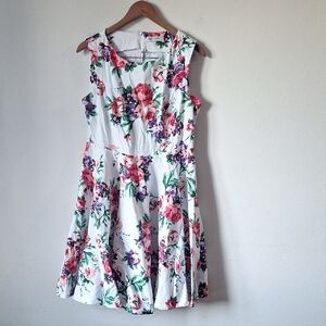 Grace Karin Floral Sleeveless Dress